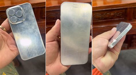 Макет iPhone 15 Pro с новым дизайном впервые показали вживую