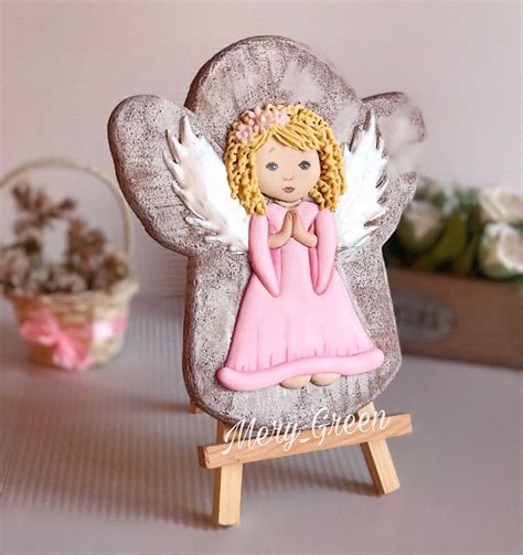 Доброго воскресного утра😇🌸🌸🌸#пряникангел #ангел #пряничныйангел # ...