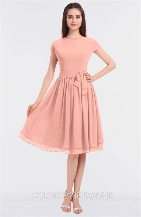 ColsBM Bella Peach Bridesmaid Dresses - ColorsBridesmaid
