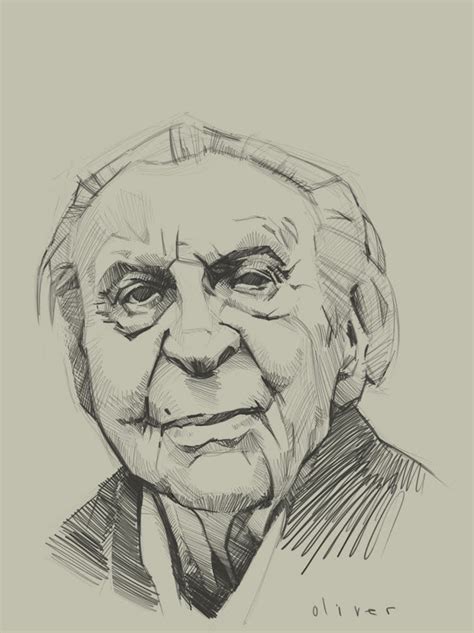 Old Man Face Sketch at PaintingValley.com | Explore collection of Old ...