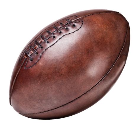 Premium Photo | Leather vintage football