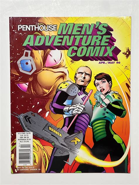Penthouse Men's Adventure Comix Comic Book April/May 1996 | eBay