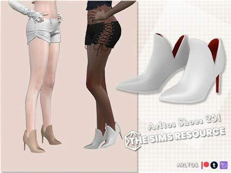 Simple Boots By Arltos Sims 4 CC Download