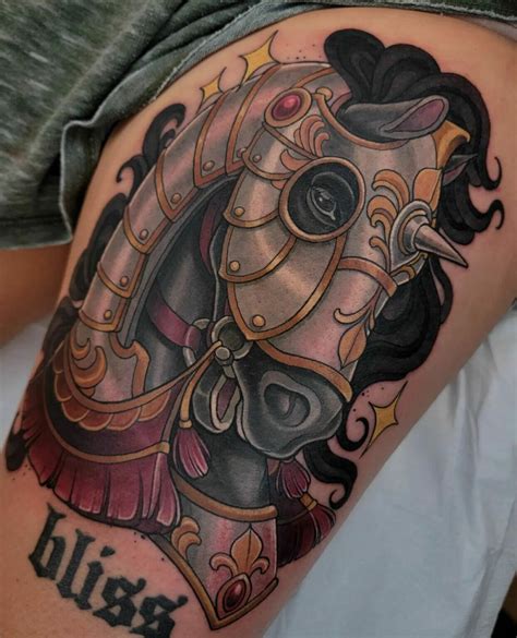war horse tattoo ideas   blow  mind