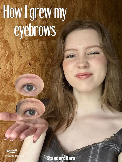 How to Grow Eyebrows in A Wee | 2025 real user experience on Lemon8