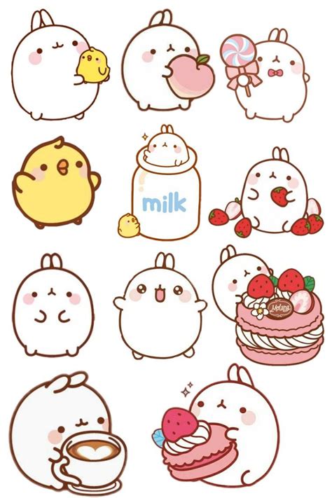 Cute Doodles Drawings, Cute Food Drawings, Kawaii Doodles, Cute Animal ...