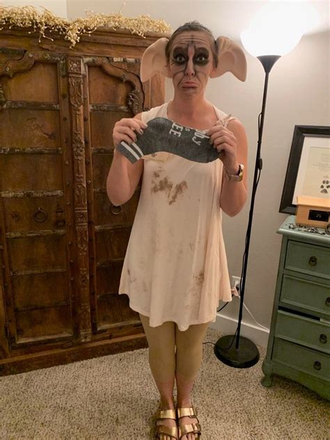 Dobby adult Halloween costume | Adult costumes diy, Dobby costume ...