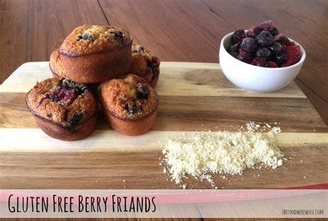 gluten  berry friands recipe