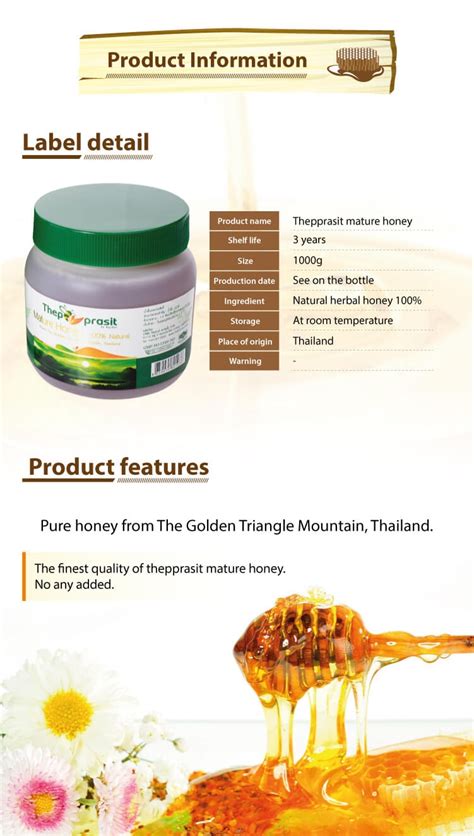 Thepprasit Mature Honey 1000g | Thepprasit Honey