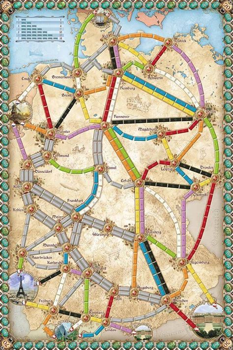 Ticket to ride америка карта