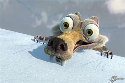 Скачать обои Белка из Ice Age (Белка, Ice Age, Ледниковый период, Фильм ...