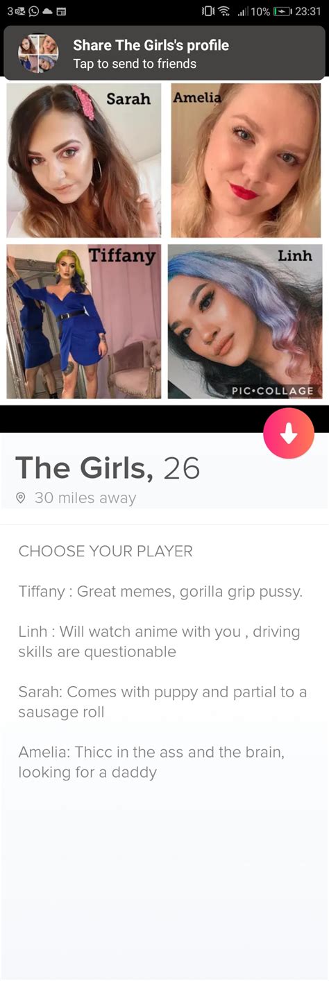 Spoilt for choice : r/Tinder
