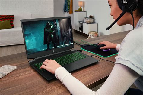 HP Pavilion Gaming 16 — мощный игровой ноутбук с большим экраном