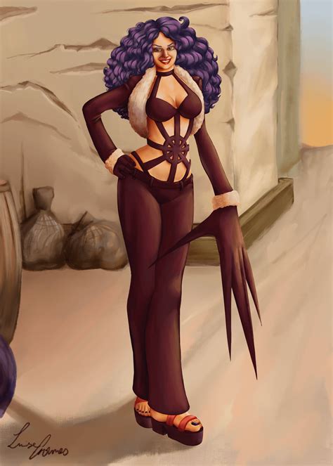 Miss Doublefinger by me: i just ended Alabasta arch and i liked her