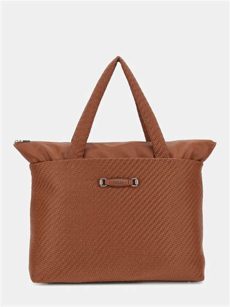 GUESS® Плетеная сумка уикэндер Francy