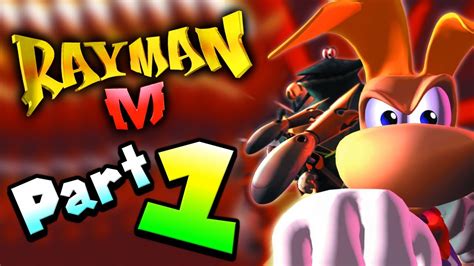Rayman M (PS2) Complete Walkthrough PART 1 - BEGINNER LEAGUE - YouTube