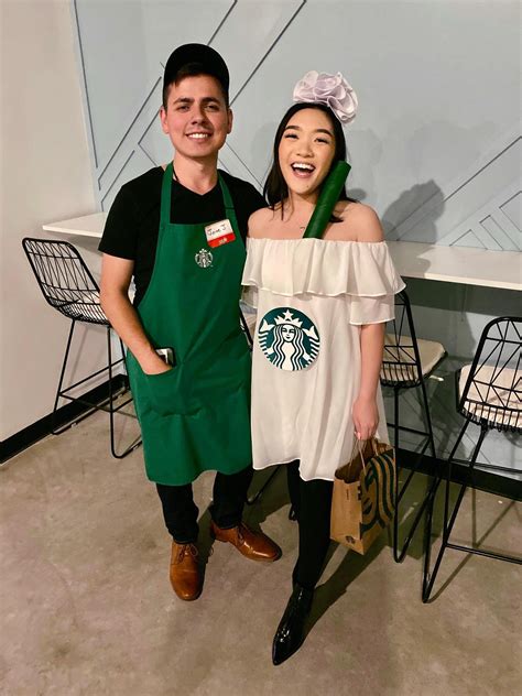 starbucks logo costume 3