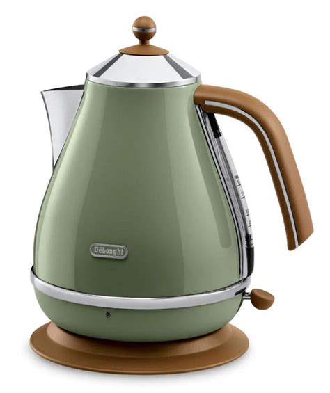 ელექტრო ჩაიდანი DeLonghi KBOV2001.GR Icona Vintage Electric Kettle ...