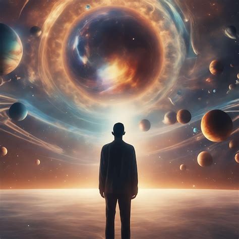 Homem Centro Do Universo