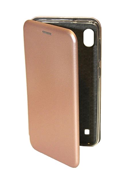 Защитный чехол книжка на телефон Samsung Galaxy A10 с отделением для ...