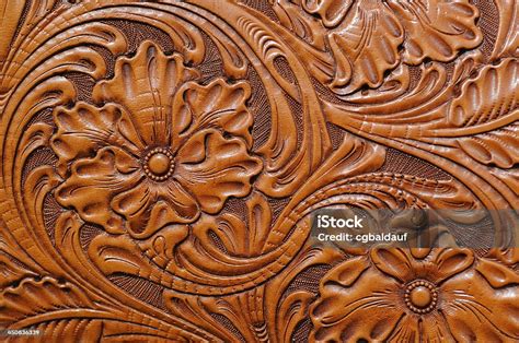hand tooled leather stock photo  image  leather wild
