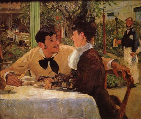 Großbild: Edouard Manet: Im »Père Lathuille«