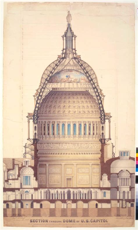 Section Dome Of Capitol Color | National Building Museum
