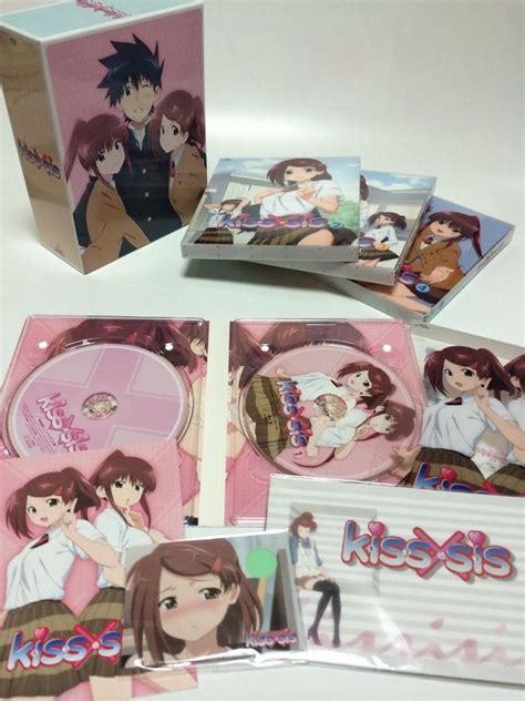 Kiss x Sis Kissxsis Blu-Ray 1-4 Set Booklet Card Pillow Cover Anime ...