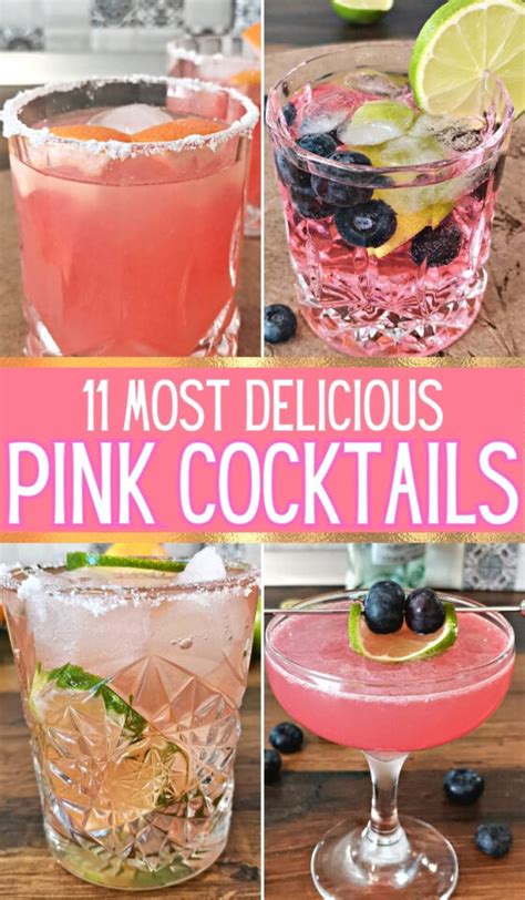 The 11 Best & Prettiest Pink Cocktails - Foodiosity