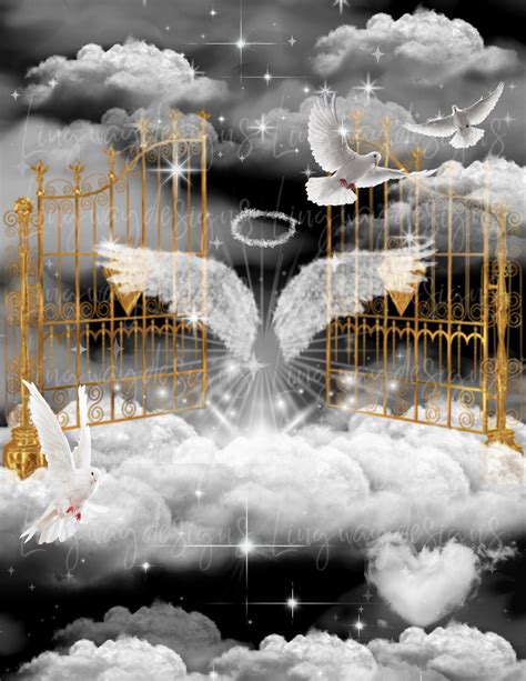 Wings In Heaven Background at Virginia Travis blog
