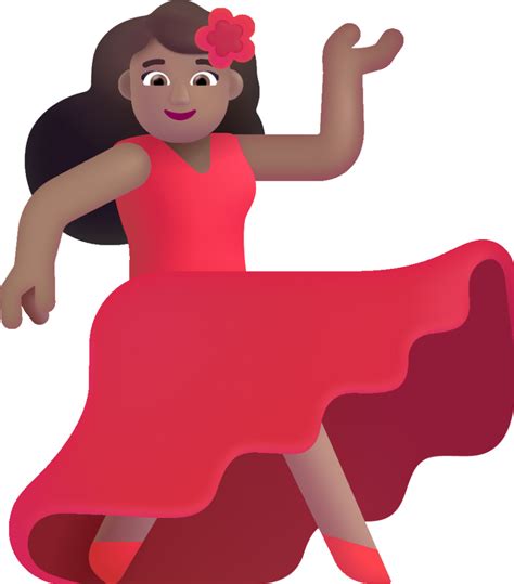 "woman dancing medium" Emoji - Download for free – Iconduck
