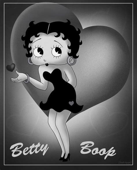 320 best Betty Boop black and white pictures images on Pinterest ...