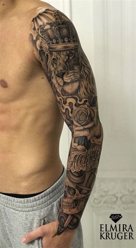 Tattoo Braço Masculina - Melhores tatuagens de braço fechado masculina para se inspirar – Artofit