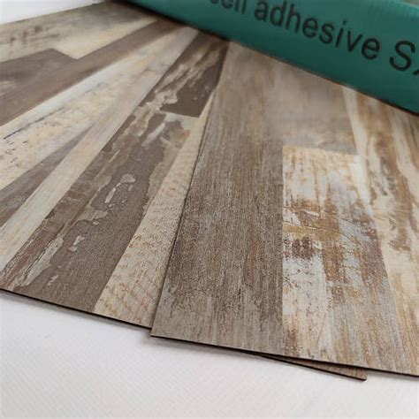 Самоклеющийся виниловый ламинат Дуб Французский водостойкий FLOORING на ...