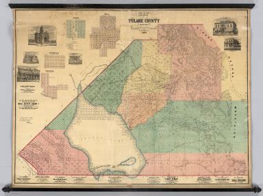 Kings County California Map - Oconto County Plat Map