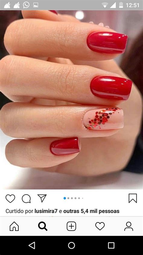 Pin by Ольга Клименко on Красные острые ногти | Trendy nails, Pretty ...