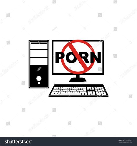 No Porn Icon Vector Stock Vector (Royalty Free) 716720812 | Shutterstock