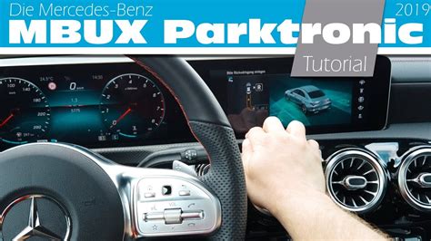 Die Mercedes-Benz MBUX Parktronic 2019// Das Anders Tutorial - YouTube