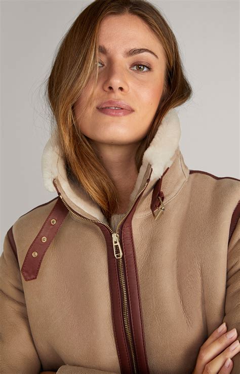 Lammfelljacke in Beige - im JOOP! Online-Shop