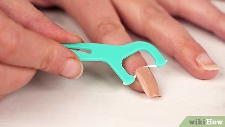 how to take fake nails off at home
