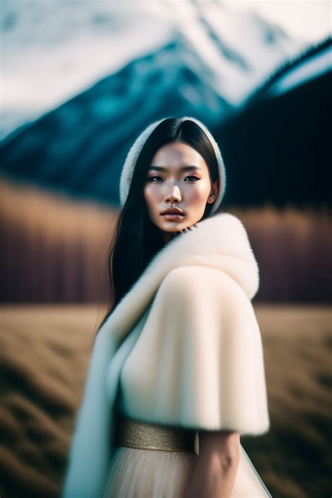 Lexica - Almaty girl, kazakh, Portrait of haute couture beautiful