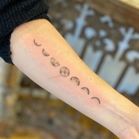 Fases Da Lua Tatuagem