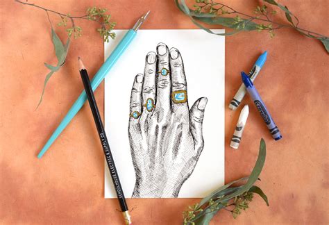 how to draw gemstones