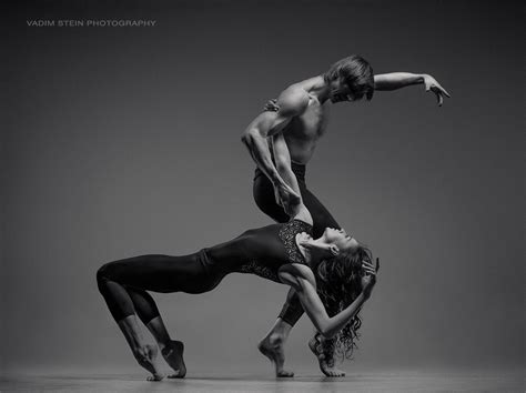 Lyubov Andreyeva and Denis Klimuk studio photo shoot 3 on Behance