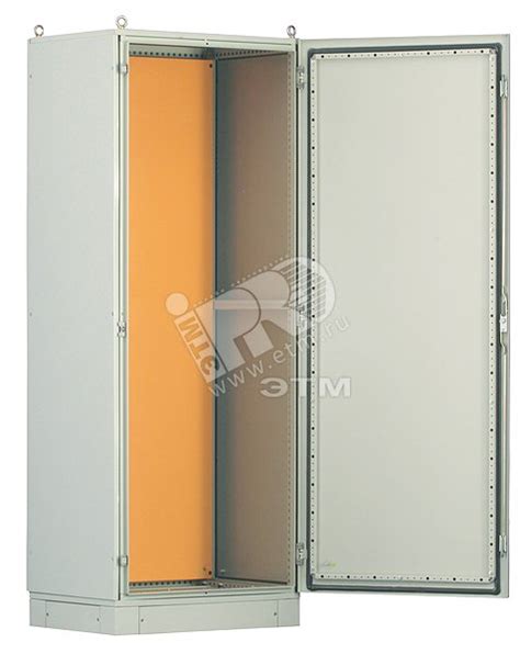 Шкаф электрический напольный 1800x600x400 стальной каркас IP55 серый ...
