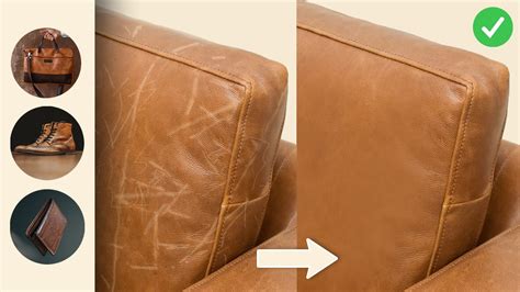 how to fix a scratch in a leather couch
