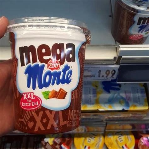 Wie mega ist das denn? Monte gibt es jetzt auch in XXL als Mega-Monte ...