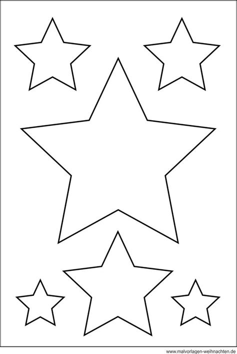 Schablone Stern – kostenlos