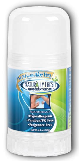 Naturally Fresh Deodorant Crystal Stick Clear 4.25 Ounces , made by ...