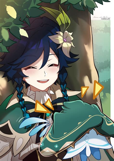 Venti - Genshin Impact - Mobile Wallpaper by Lkari Shi #4428952